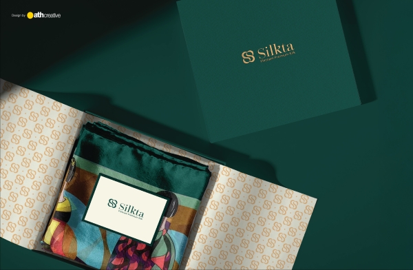 THIẾT KẾ BỘ NHẬN DIỆN THƯƠNG HIỆU KHĂN LỤA SILKTA